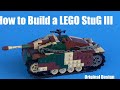 How to Build a LEGO German Jagdpanther Tank Destroyer - MOC #legotank #legomoc #legowar