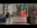 Summer Stroll: Discovering Fifth Avenue in a Thunderstorm