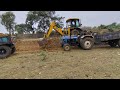 JCB 3dx Xpert Loading Mud Trolley | New Holland 3630 | John deere Tractor | 4wd Mahindra Arjun | Jcb