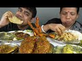 Food Vlog Delicious and Spicy Bengali Thali Eating Show