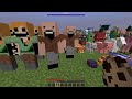 All MOBS and HEROBRINE and NOTCH and DISTORTED ALEX combined in minecraft