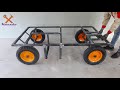 Make A Dolly Combine Electric Crane Using Batteries Power