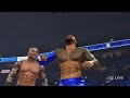 WWE 2k24 - Jey Uso, Kevin Owens & Randy Orton Vs Solo Sikoa, Tama Tonga & Tanga Loa - Squash Match