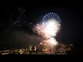 Silvester Feuerwerk Salzburg 2022/2023 vom Mönchsberg gefilmt