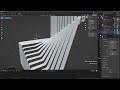 Parametric Stairs in Blender #blenderarchitecture