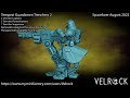 Velrock Art Miniatures Spacefarer August 2022 - Tempest Guardsmen Trenchers 2