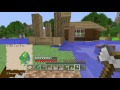 Minecraft lets play building a bridge