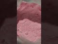 The transformation of soap chips into soap sand. Превращение мыльной стружки в мыльный песок.