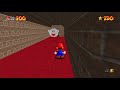 Super Mario 64 but its old render artwork (PC Mod)
