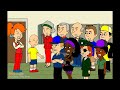 Caillou Turns the School into Chuck E Cheese's (2014 Old Video)