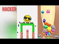 TIKTOK GAMEPLAY VIDEO 2024 - SATISFYING MOBILE  : HIDE BALL:BRAIN TEASER  GAMES VS BLOB MARGE 3D