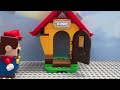 Princess Peach is trapped in Bowser's Cursed Tower! Who will save her? Lego Mario Story