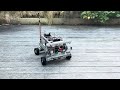 MR01 Mars Rover Angle- and Speed-compensated AFRS Steering Test