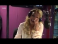 Britney Spears having fun at BBC Radio 1 UK Interview - 2013