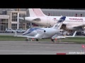 [FullHD] Private Honda HA-420 HondaJet takeoff at Geneva/GVA/LSGG