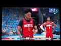 NBA 2K24 Season 5 NBA Finals Game 2 vs Houston Rockets.