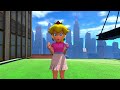 Mario Golf Super Rush Peach Vs Toadette Vs Yoshi Vs Waluigi At New Donk City