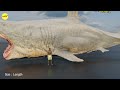 Shark size comparison | 3D Animation