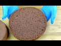 Chocolate Sponge Cake Recipe | Simple Chocolate Cake | Genoise Sponge Cake