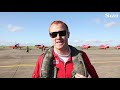 Red Arrows pilots reunite with their 'little reds' after North American tour