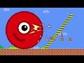Mario Escape vs the Giant Mega Numberblocks Maze Mayhem - Numberblocks Marble Race | Game Animation