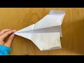 How to make an easy but speedy paper plane