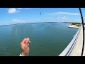 FORT DE SOTO Mangrove Snapper Fishing | South Florida Saltwater Bridge Fishing