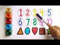 1 2 3, counting numbers, shapes and colors, 1 to 100 counting, shapes song, 123 for kids, 12345