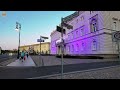 Berlin 🌙 Evening walk from Friedrichstraße to Alexanderplatz | Berlin Walking Tour  2024 | 4K |