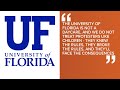 University of Florida issues statement saying campus 'is not a daycare' after protestors' arrest