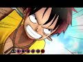 One Piece Burning Blood - Luffy (2 Years Ago) Complete Moveset