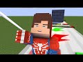 JJ and Mikey and Banana Kid Became Spider-Man on SuperHero Game - Maizen Minecraft Animation