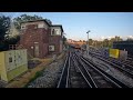 Uxbridge to Acton Town. Piccadilly Line. London Underground. 1973 stock