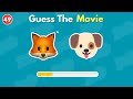Guess The MOVIE by Emoji 🎬🍿| Inside Out 2, The Little Mermaid