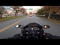 2022 Hayabusa ride with stock mufflers deleted (part 2)