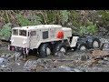 RC Ural 4320 Rescue / Maz 537 Russian 8x8 Truck In Action