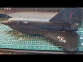 BLACKBIRD - 1/72 SR-71 Build