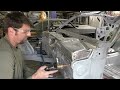 1970 Dodge Challenger R/T Sheet Metal install restoration video 6 Firewall upper cowl and Door Skins