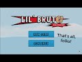 Lil Brute and Friends Devlog #9 (September 2023)