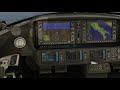Go Around Procedure!!! Flying from Greece to Rome Fiumicino Airport. X-Plane 11.