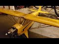 1/4 scale Piper Cub refurbishing project.