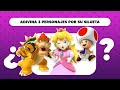 ¿CUÁNTO SABES DE SUPER MARIO BROS? 🤔🍄⭐ La Princesa Peach y Bowser | Preguntas Mario Bros la Película