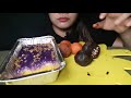 ASMR SAPIN-SAPIN KAKANIN/ FILIPINO STICKY RICE & DUNKIN' DONUTS | NO TALKING VIDEO