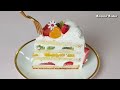 How to make Fruits Fresh Cream Cake /  Recipe /  Soft Vanilla Sponge Cake