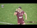 Rugby League Live 4 Gameplay: New South Wales Blues vs Queensland Maroons (State of Origin)