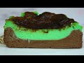 mint chocolate basque cheese cake recipe