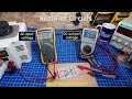 Full Wave Bridge Rectifier + Capacitor filters +  half wave rectifier