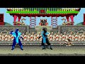 Mortal Kombat mini-tas - sub-zero vs scorpion