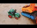 Top diy tractor  mini truck transporting. Dump truck .Excavoter.