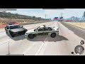 The BIGGEST Multiplayer Police Chase EVER! 14 Person Police Pursuit & Crashes! - Beam MP